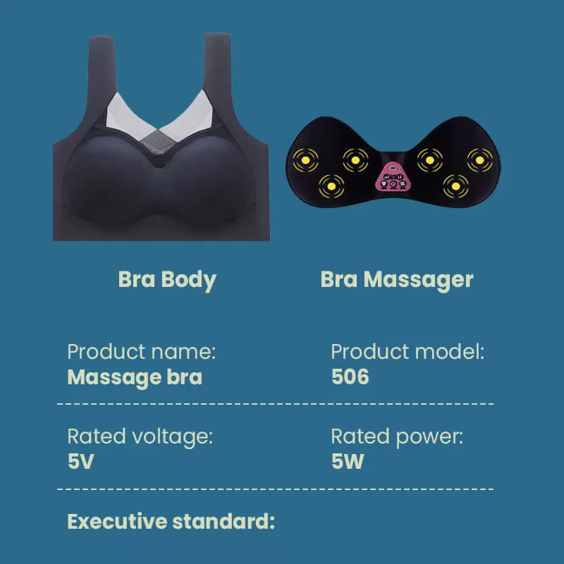 New Intelligent Wirelss Massage Bra thumbnail 6